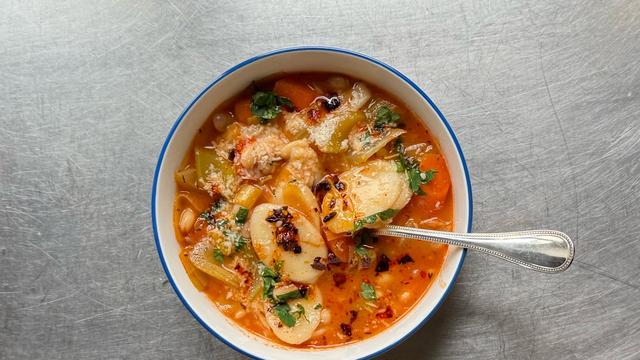 Bild: Tteok-Minestrone: Suppe für den guten Swag