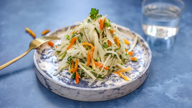 Kohlrabi-Aprikosen-Salat: Diese Knolle ist gar nicht so olle
