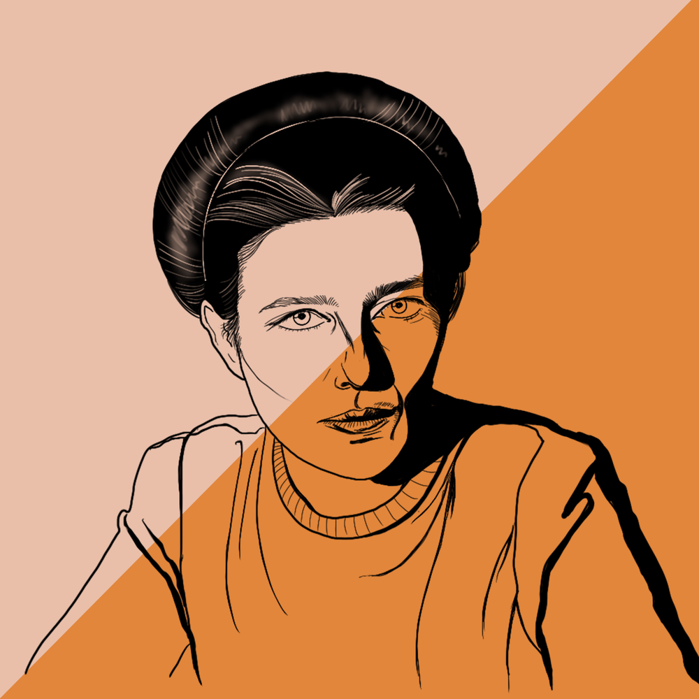  Simone de Beauvoir, 